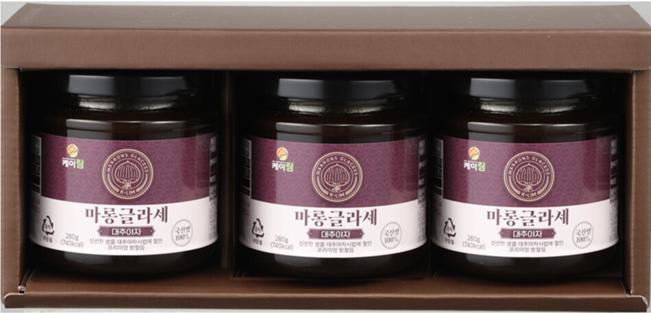 케이림,마롱글라세 대추야자세트(280g X 3개입)